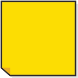 post-jaune